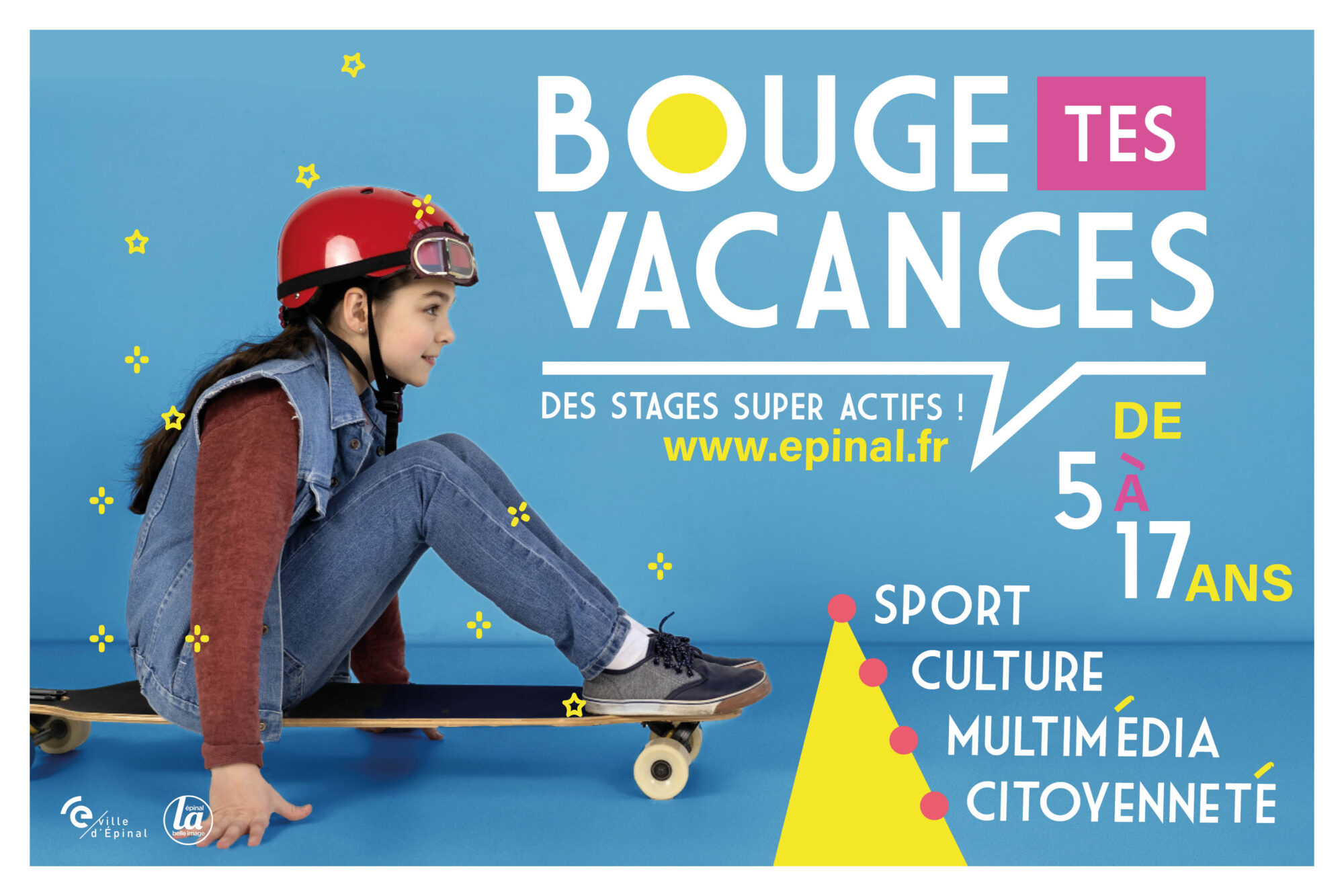 Bouge tes vacances : ouverture des inscriptions pour les stages municipaux de la Toussaint !