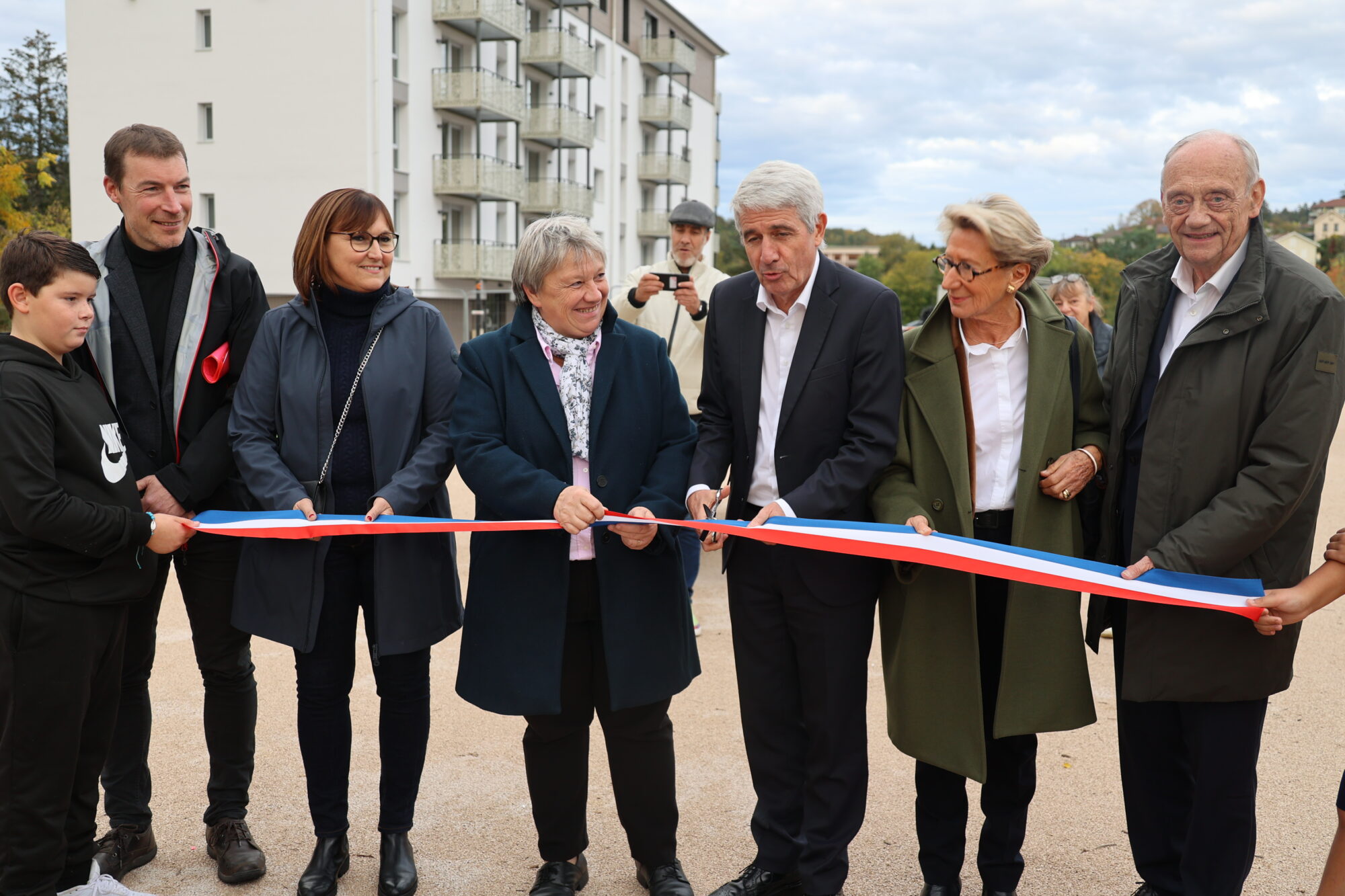 Inauguration de l’aménagement de la rue David-et-Maigret